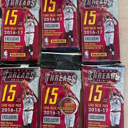 Great Price ! 2016-17 Threads Fat Pack Of Basketball Cards Murray Tatum !! Only $28 Per Pack Great Price 
