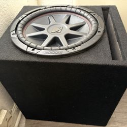 Single Kicker Cvr 12 In Ported Box