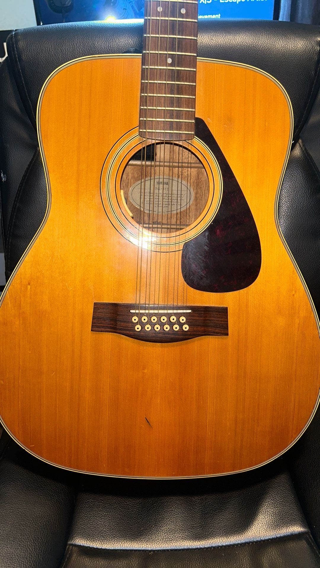 12 String Vintage Acoustic/ Electric Guitar