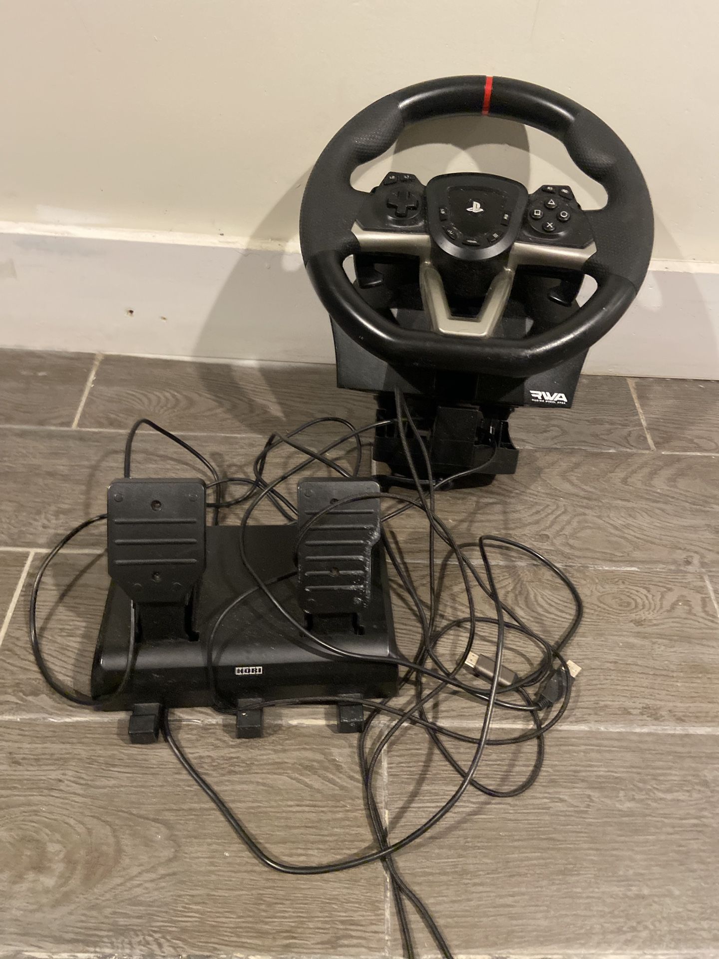 PS4/PS5 Racing Wheel + Pedals