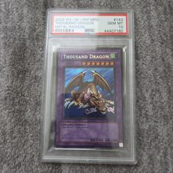 Yugioh Thousand Dragon Mrd Unlimited Psa 10