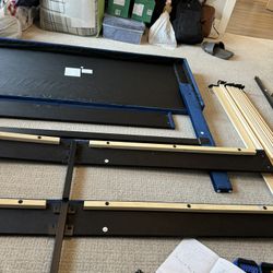New Queen Bed Frame With Back Board  