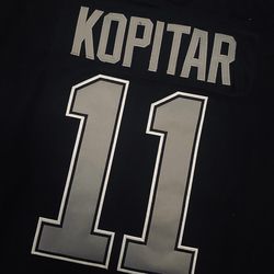 $65 Black Los Angeles kings Wayne Gretzky  Or Kopitar new hockey jersey  DM size please