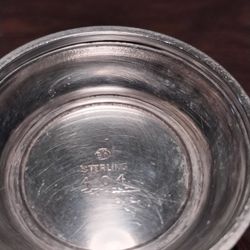 Sterling Silver Monogramed Bowl
