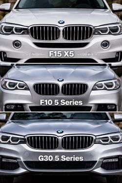 Free BMW kidney grills for X5 and 5 series