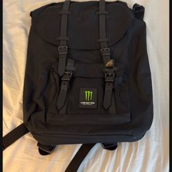 Backpack Monster Energy Brand New Genuine. Color Black.