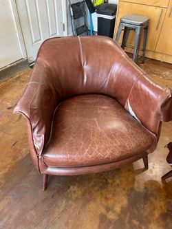 Set of 2 Cigar chairs