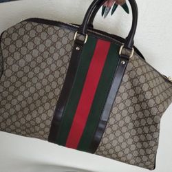 Authentic Large Gucci Duffle Bag