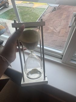 hour glass sand timer