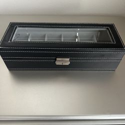 6-slot watch box