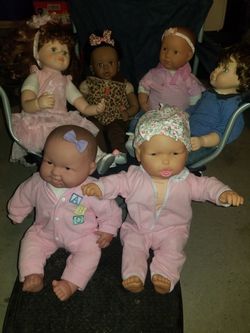Various dolls