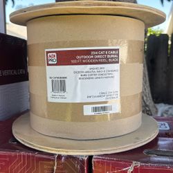 Outdoor Direct Burial Cat 6 Cable 