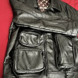 Louis Vuitton Leather Jacket 