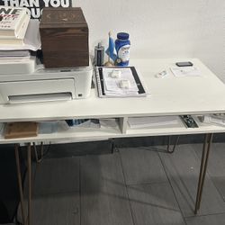 Threshold White Desk
