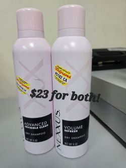 Nexxus Dry Shampoo Bundle – 2 Cans