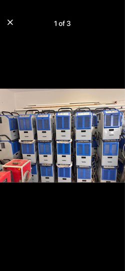 Global Industrial dehumidifiers