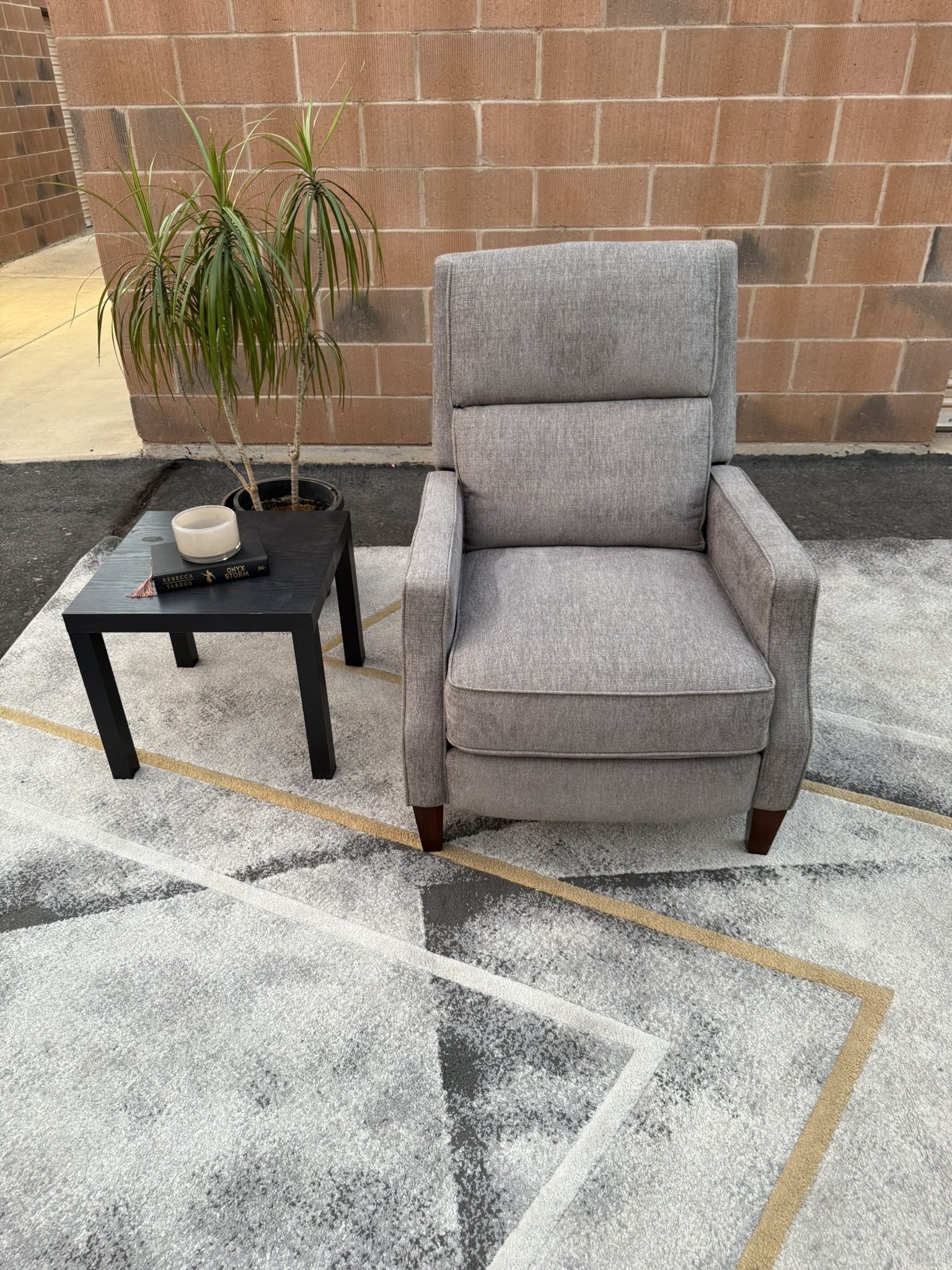 Grey Recliner Chair