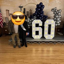 60 LED Marquee Number