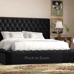 King Bed frame With Mattress