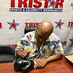 Autographed Training Gloves