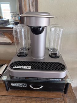 Bartesian Premium Cocktail Maker + Storage Drawer & Cocktail Pods