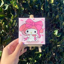 Small My Melody Painting (Handmade)