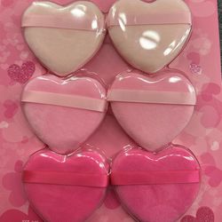 Valentines Day Heart Powder Puffs * Firm On Price*