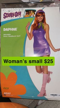 Scooby-Doo Daphne Halloween Costume Women's Small