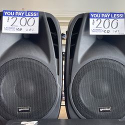 Gemini Speakers 