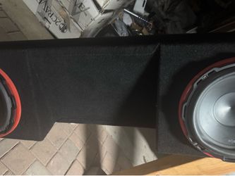 2 P2 12”s in a custom shallow box