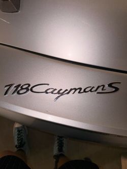 718 Cayman S letters