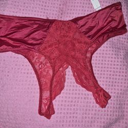 New Cheeky By Victoria Secret crotchless