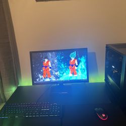 Gaming Pc & Monitor 