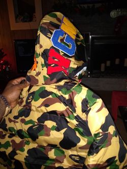 Brand New bape coat won't last