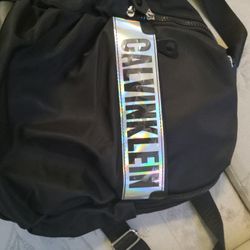 Ck shop backpack hologram