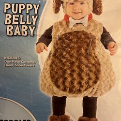 Puppy Belly Baby Costume 