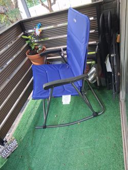 Folding rocking chair