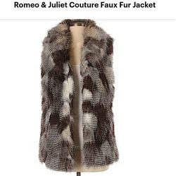 Fur Vest (Romeo And Juliet Cuture) M