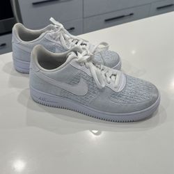Nike Air Force 1 Flyknit 2 White Pure Platinum