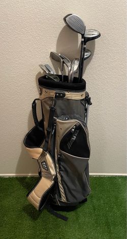 Left-Handed Golf Club Set w/MIZUNO Bag