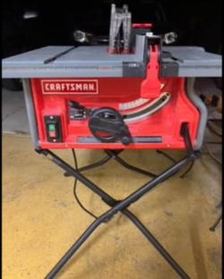 CRAFTSMAN 10 INCH TABLE SAW W STAND