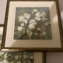 Floral Wall Art (Qty 2)