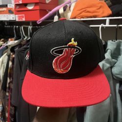 Mitchell And Ness Snap Back Miami Heat