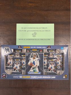 2025 Panini NFL Mosaic Box Brand NEW Factory Sealed