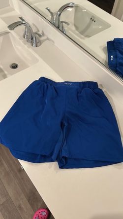 Elite Blue Athletic Shorts