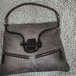 Carla Mancini Leather Handbag 