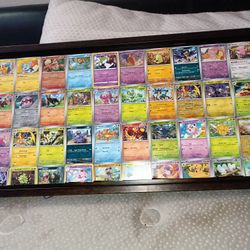 4' × 1' Pokémon Card Framed Picture. 