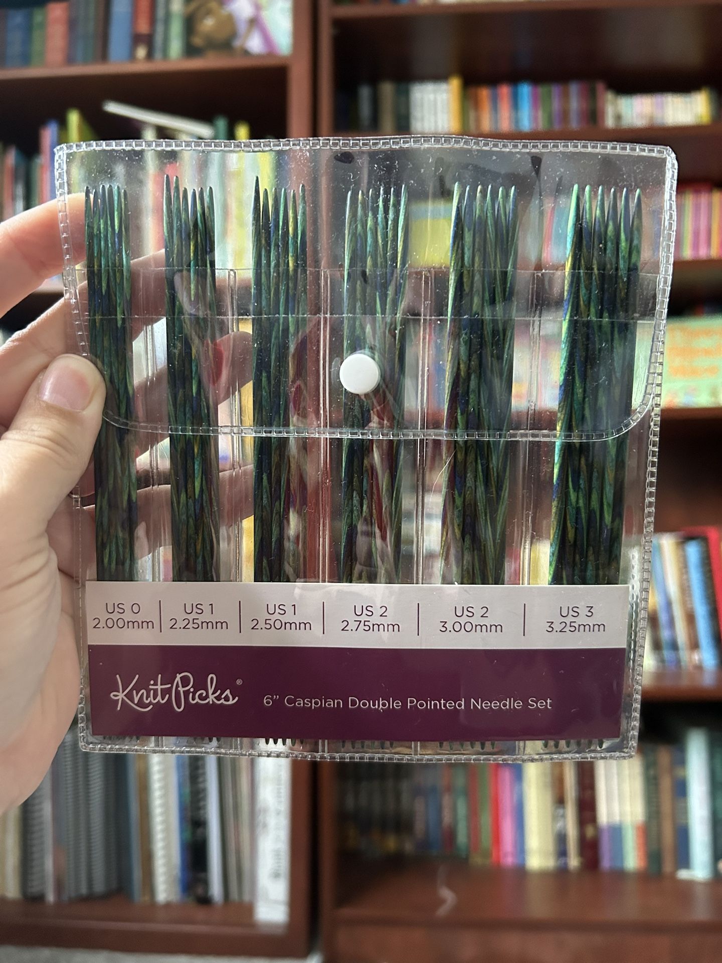6” Caspian Double Pointed Needle Set
