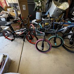 20” BMX Bikes