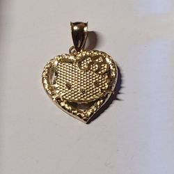 14 K GOLD  PENDANT  